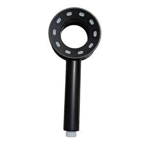R Flory 4" Showerhead Set With Shower Bracket All In Matte Black